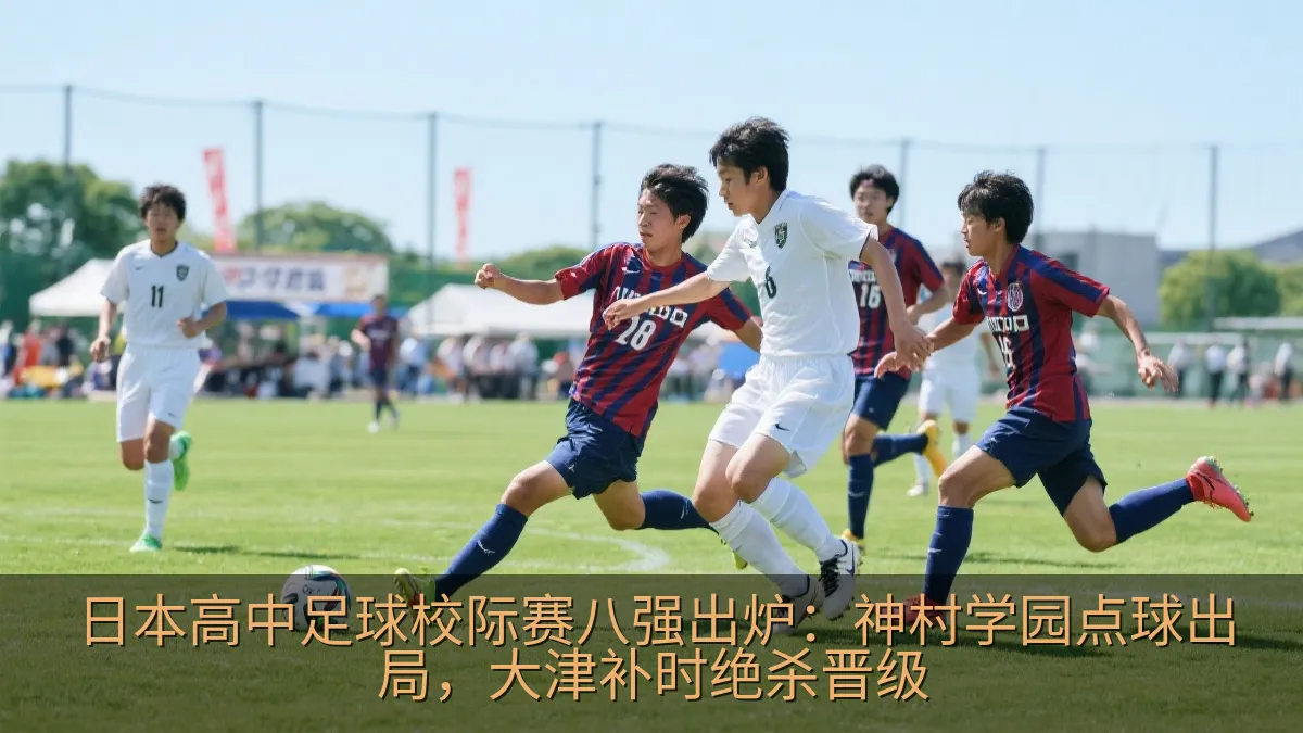 日本高中足球校际赛八强出炉：神村学园点球出局，大津补时绝杀晋级