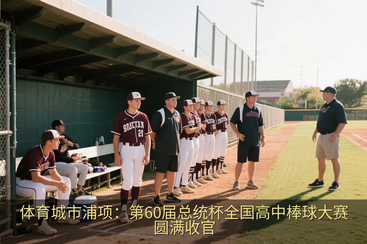 高中棒球运动员在球场上比赛